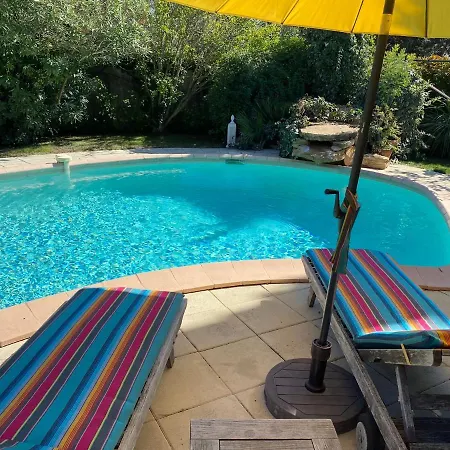 Studio Bord De Piscine Sérignan-du-Comtat Exterior foto
